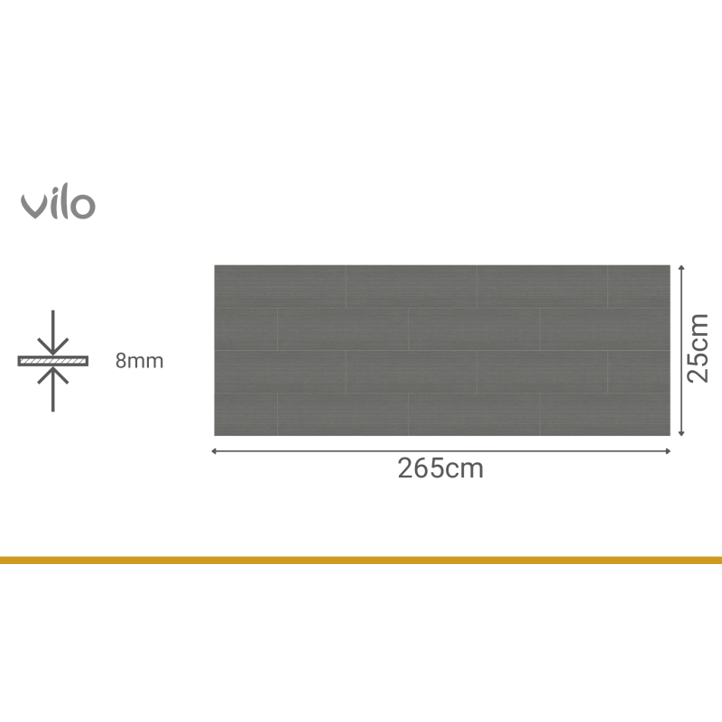 VILO | Panouri decorative pentru perete Motivo GRAPHITE TILES