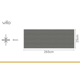 VILO | Panouri decorative pentru perete Motivo GRAPHITE TILES