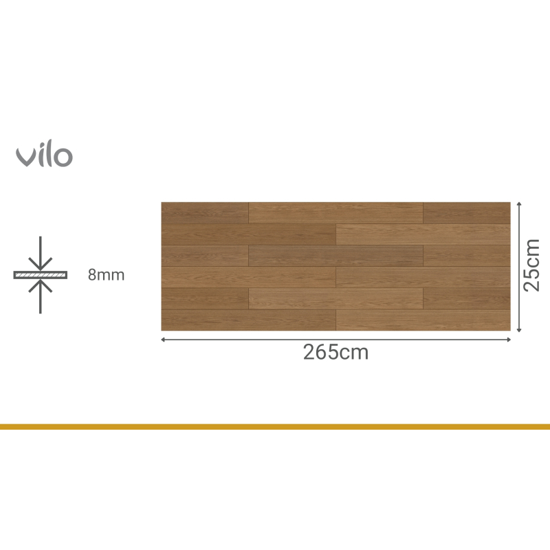 VILO | Panouri decorative pentru perete Motivo CARMEL WOOD