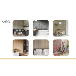 VILO | Panouri decorative pentru perete Motivo CONCRETE GRIS