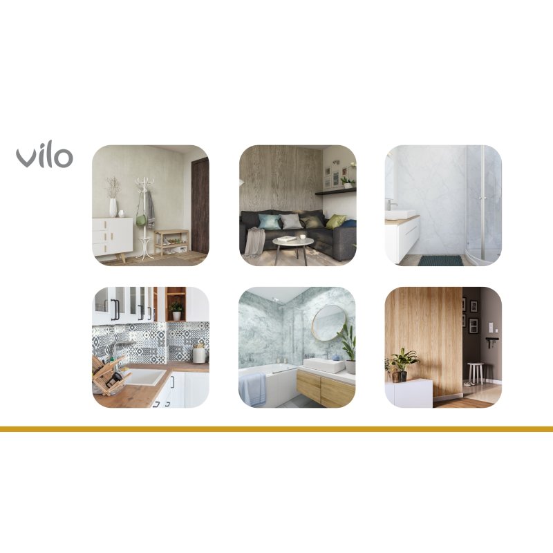 "Motivo WHITE MARBLE" dekoratyvinės sienų plokštės
