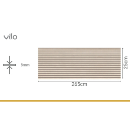 VILO | Panouri decorative pentru perete Motivo L. LAMELLA MEDIUM