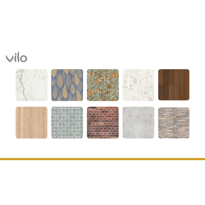 Motivo L paneles decorativos de pared. LAMELLA MEDIA