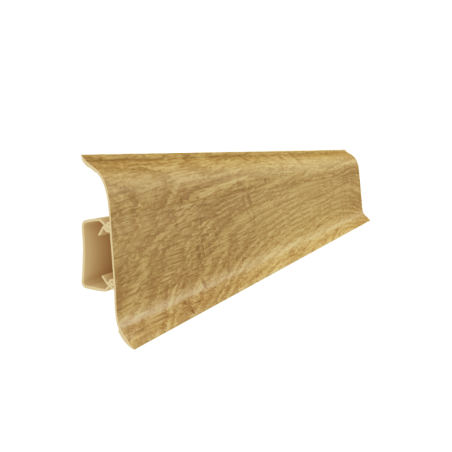 Plinta parchet PVC Smart Flex 518, Stejar Andante, canal cablu, 250 x 5.5 x 2.2 cm