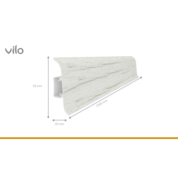Vilo|Skirting board SMART FLEX 521 2,5M