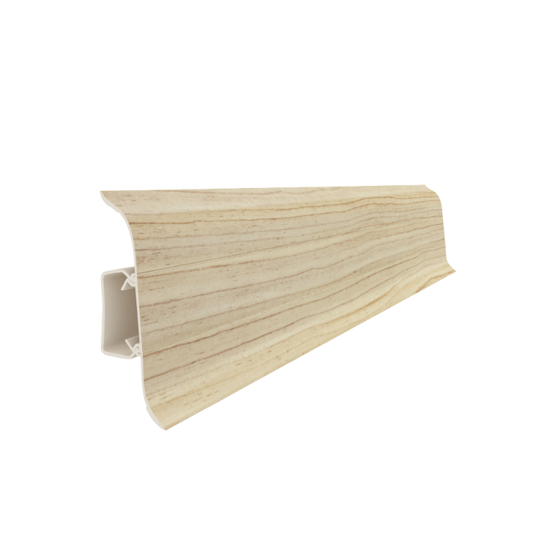 Plinta parchet PVC Smart Flex 504, Artar, canal cablu, 250 x 5.5 x 2.2 cm