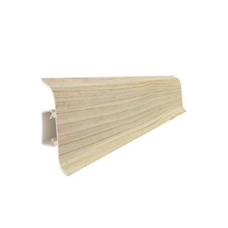 Plinta parchet PVC Smart Flex 504, Artar, canal cablu, 250 x 5.5 x 2.2 cm