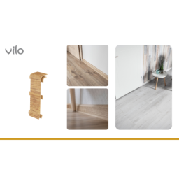 Vilo|Conector/imbinare plinta Flex 533, Stejar ars