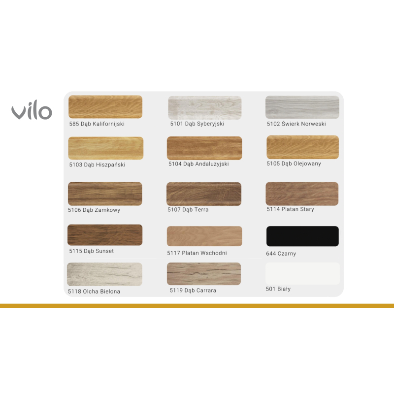 Vilo|Conector/imbinare plinta Flex 533, Stejar ars