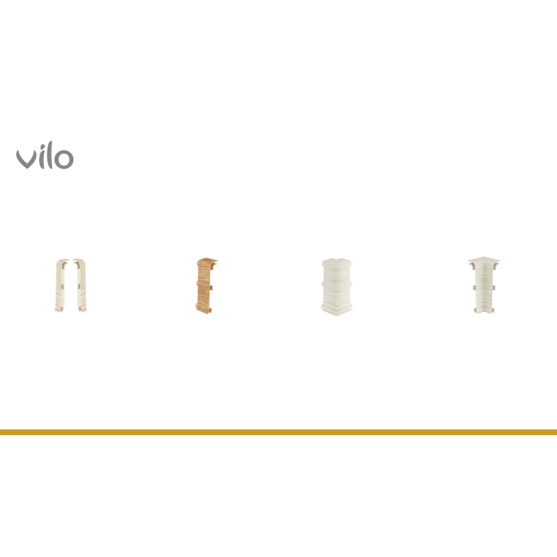Vilo|Conector/imbinare plinta Flex 533, Stejar ars