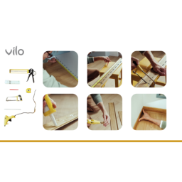 Vilo|Conector/imbinare plinta Flex 533, Stejar ars