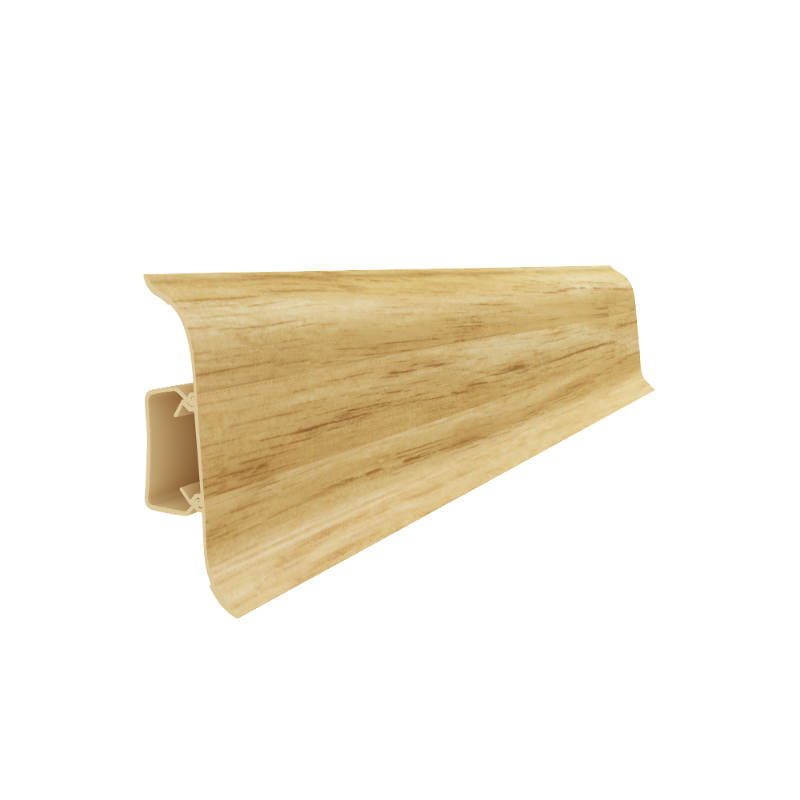 Plinta parchet PVC Smart Flex 584, canal cablu, 250 x 5.5 x 2.2 cm | VILO
