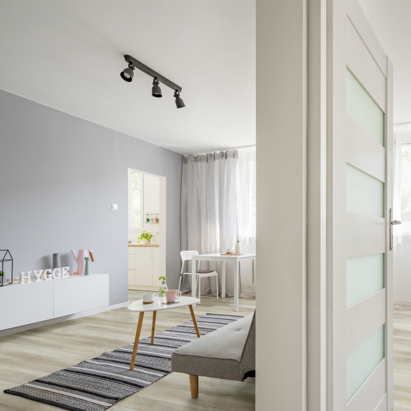 Parchet SPC Rigid, 18 x 121.8 cm, Stejar Deschis | VILO