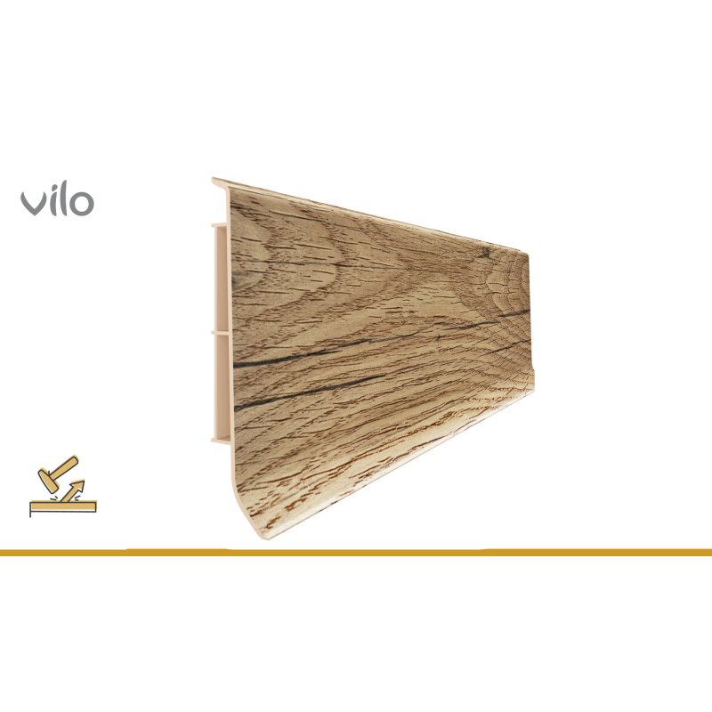Vilo|LINELA skirting board 403 oak HAMILTON 2M