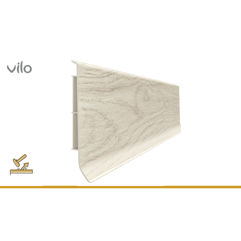 Vilo|Skirting board LINELA 404 Oak AUCKLAND 2M
