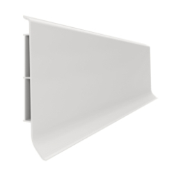 Plinta parchet PVC Linela 413 Gri deschis, 200 x 8 x 1.6 cm