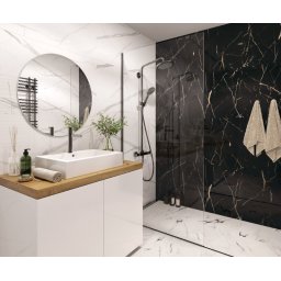 Sienų plokštės SPC 120x60 CALACATTA WHITE (4 vnt.)