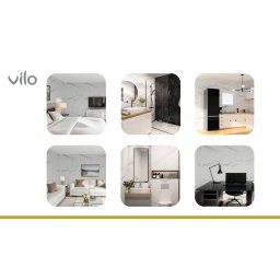 Sienų plokštės SPC 120x60 CALACATTA WHITE (4 vnt.)