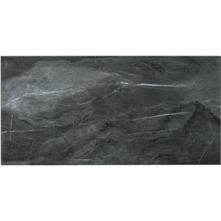 Panou de Perete SPC Dark Stone 120x60 cm | Placă Mare | Efect Marmura