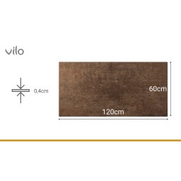 Стінові панелі SPC 120x60 RUSTY (4 шт)