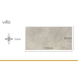 SPC 120x60 CONCRETE BEIGE sienas paneļi (4 gab.)