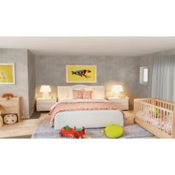 SPC 30x60 CONCRETE DUST paneles de pared (13pcs)