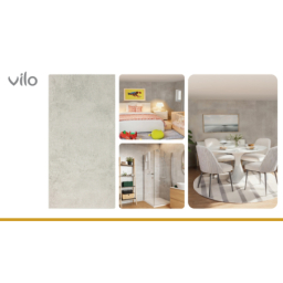 Panou SPC Concrete Dust 30x60 | Aspect Praf de Beton Industrial | DIY