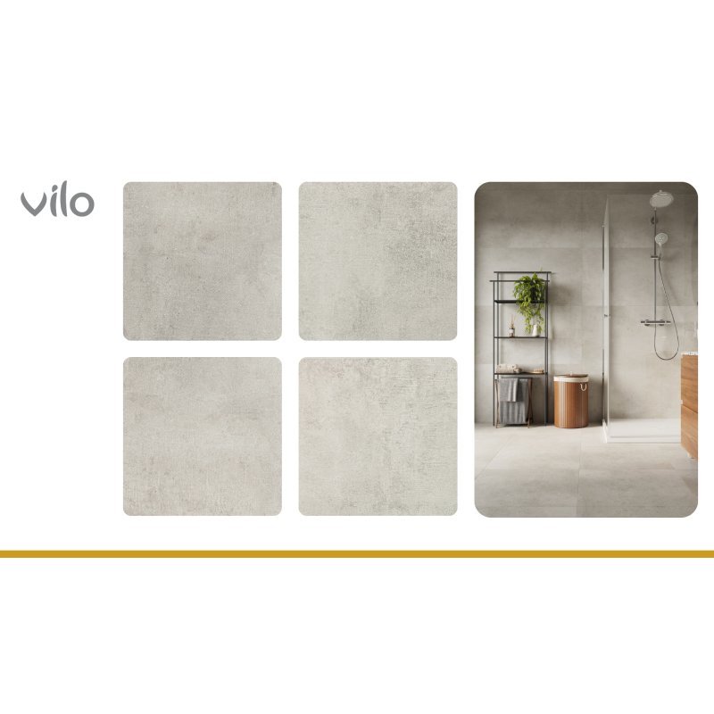 SPC 120x60 CONCRETE DUST wall panels (4pcs)