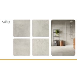 SPC 120x60 CONCRETE DUST wall panels (4pcs)