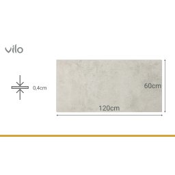 SPC 120x60 CONCRETE DUST wall panels (4pcs)