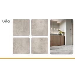 Parchet SPC 60x60 cm CONCRETE Bej 1,44 m²/pachet - 4 buc | VILO