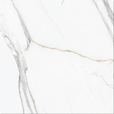 Vilo| Parchet SPC aspect marmura alba 60x60 cm – Elegant si rezistent