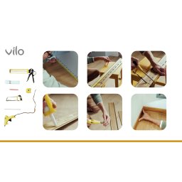Vilo|External corner (2pcs) ESQUERO DUO 650