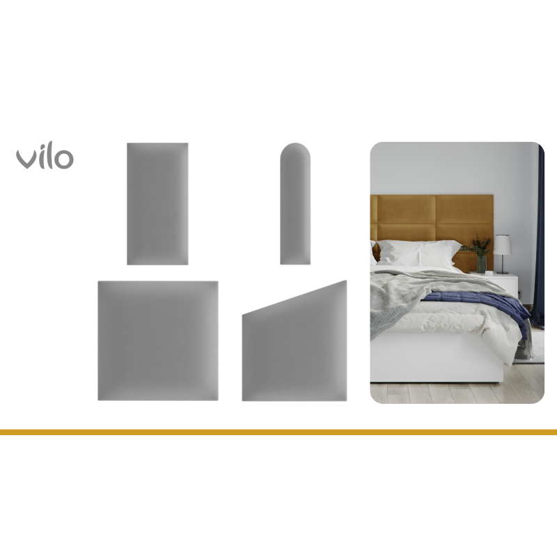 Upholstered panels 30X60 GREY