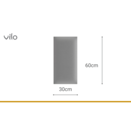 М'які панелі 30X60 GREY