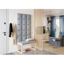 Paneles tapizados 15X60 GRIS
