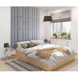 Paneles tapizados 15X60 GRIS