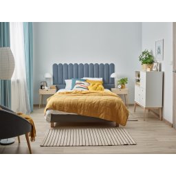 Upholstered panels 15X60 OVAL MARINE