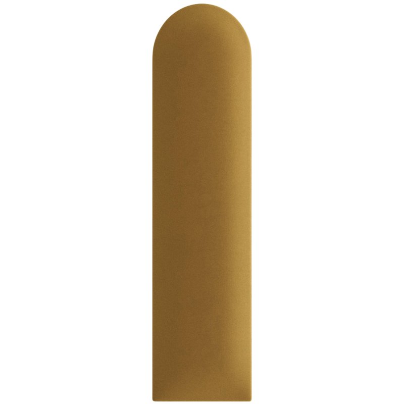 Panele tapicerowane 15X60 OVAL MUSZTARDOWY
