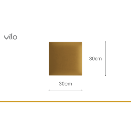 М'які панелі 30X30 MUSTARD