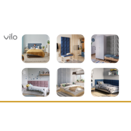 Polstertafeln VILO 15X60 BLACK