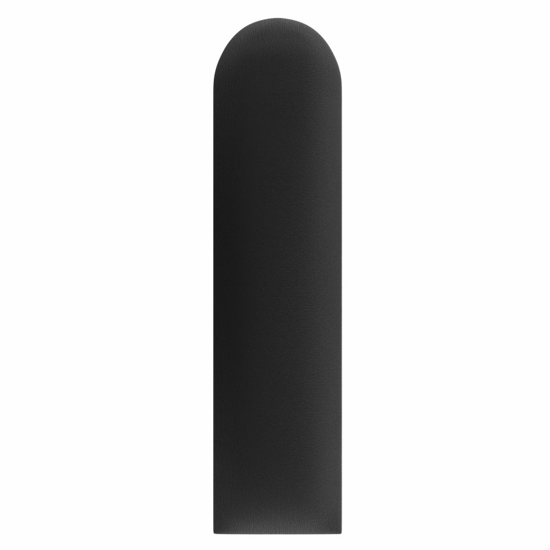 Gepolsterte Platten VILO 15X60 OVAL BLACK