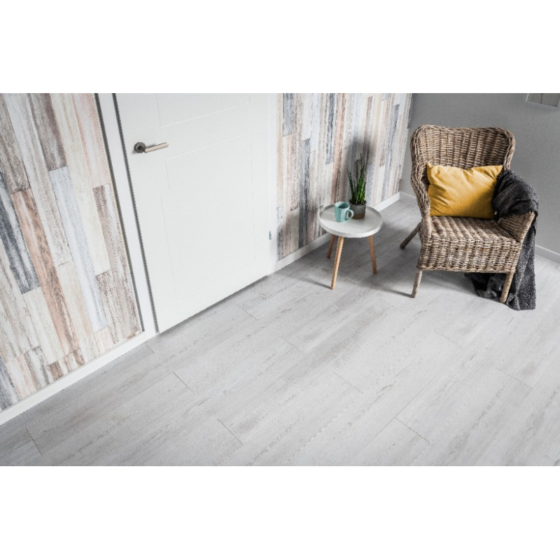 Vilo|Plinta parchet PVC Esquero 610, Stejar Ghinda, canal cablu, 250 x 6.6 x 2.2 cm