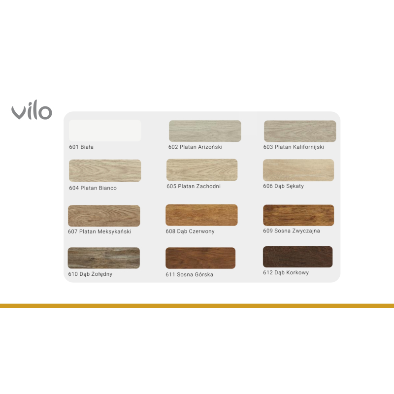 Vilo|Plinta parchet PVC Esquero 610, Stejar Ghinda, canal cablu, 250 x 6.6 x 2.2 cm