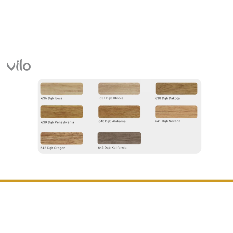 Vilo|Plinta parchet PVC Esquero 610, Stejar Ghinda, canal cablu, 250 x 6.6 x 2.2 cm