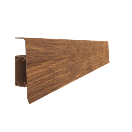 Plinta parchet PVC Esquero 611, Pin Montan, canal cablu, 250 x 6.6 x 2.2 cm