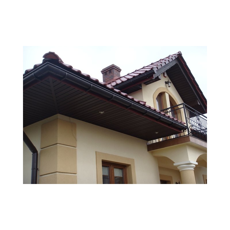 Soffit panel with perforation SV 07 Brown (10pcs)