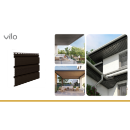 Sofito plokštė su perforacija SV 07 Brown (10 vnt.)