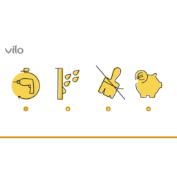 Sofito plokštė su perforacija SV 07 Brown (10 vnt.)