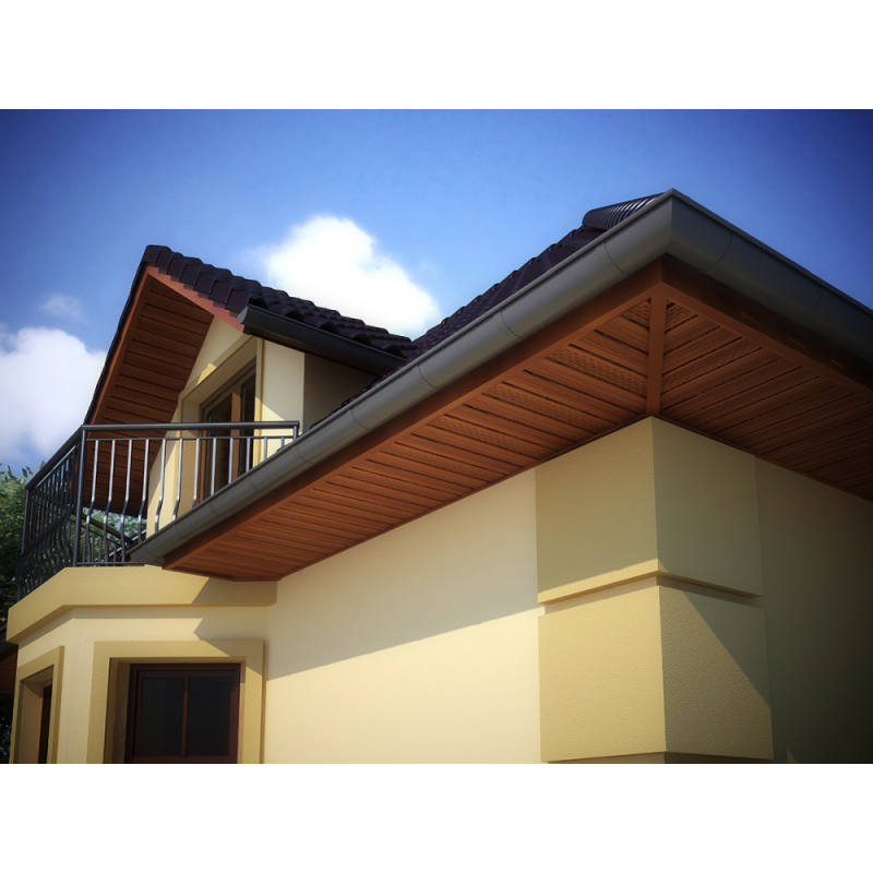 Podhledový panel s perforací SV 07 Ořech (10 ks)